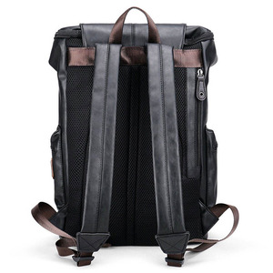 Mochila de Cuero para Hombre 2026, Venta Caliente, Precio al por Mayor, Logotipo Personalizado, Precio Económico, Mochila de Cuero para Portátil de Alta Calidad - Product Image 2