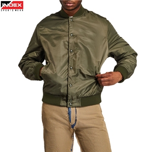 Custom made USA Satin <b>Varsity</b> <b>Jacket</b> Premium Quality Custom Logo <b>Men</b> <b>Bomber</b> <b>Jacket</b> Stylish Sportswear Bulk Order Supplier - Product Image 1