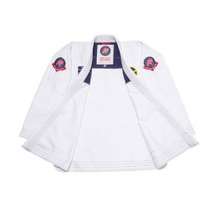 Kimono de Jiu-Jitsu Brasileño (BJJ) de Alta Calidad, Tejido Perla Premium, 450 GSM, Logotipo Bordado, Parches Personalizados, para Competencia - Product Image 4