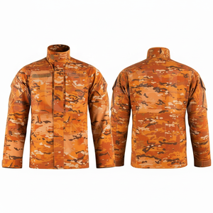 Veste de camouflage légère pour homme, vêtements d'uniforme, veste utilitaire d'extérieur, col montant, vêtements d'entraînement professionnels en plein air - Product Image 5