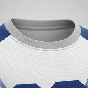 Camiseta de Fútbol para Hombre con Nombre de Equipo y Número Personalizados, Logotipo, Manga Corta de Verano, Ropa Deportiva que Absorbe la Humedad, Servicio OEM - Product Image 3