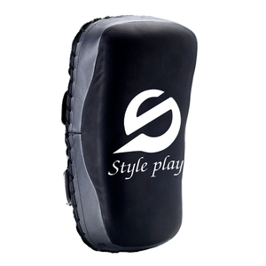 Escudos de Boxeo Profesionales Personalizados con Logotipo, para Artes Marciales, Muay Thai, Entrenamiento, Curvos, de Cuero Genuino - Product Image 3