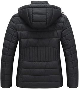 Custom <b>Women's</b> Winter Puffer <b>Jacket</b> Warm <b>Waterproof</b> Lightweight Hooded Parka Coat <b>Padded</b> Bubble Coat Outerwear OEM - Product Image 2