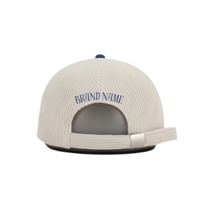 Gorra de Golf Ligera de 5 Paneles, Bicolor, Transpirable, de Pana, con Cierre de Clip y Logotipo Personalizado, Entrega Rápida - Product Image 5