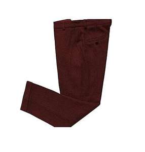 Nouveau pantalon habillé slim à rayures pour homme – Formel, décontracté, de bureau – Coupe ajustée, design élégant en tissu – OEM ODM - Product Image 2