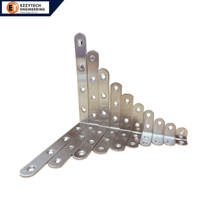 Custom Stainless Steel L Bracket Modern Design Easy Assembly 5mm Hole Size Bedroom Dining <b>Bathroom</b> Kitchen Living Room <b>Furniture</b> - Product Image 2