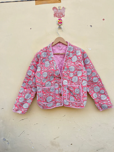 Nouvelle veste pour femme de qualité supérieure, faite à la main, pour l'hiver, le printemps et l'automne, écologique, imprimée numériquement, respirante, à séchage rapide, 100% coton - Product Image 3