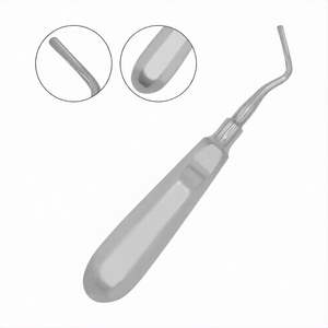 ลิฟต์แบบอะพิคัล # เครื่องมือผ่าตัดถอนฟันขวา 303 สำหรับยกโคนรากฟัน ทำจากเหล็กกล้าไร้สนิม สำหรับมืออาชีพ - Product Image 2