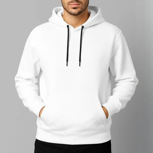 Ensemble sweat à capuche court zippé et pantalon de survêtement vintage pour homme, tenue streetwear oversize délavée à l'acide - Product Image 2