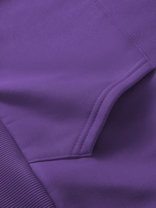 Sweat-shirts imprimés d'hiver pour femmes, modèle ODM, à col mi-zippé, avec logo frontal - Product Image 5