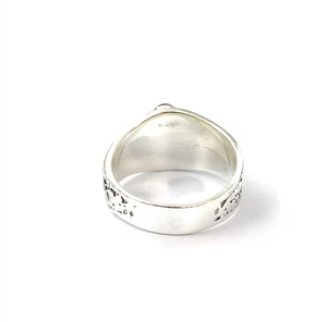 Bague ovale en onyx noir, argent sterling 925, faite à la main, minimaliste, JAIPUR SILVER, bijoux en argent fin, prix de gros - Product Image 4