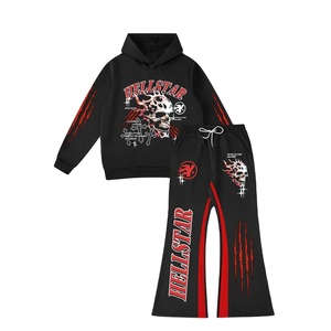 Casual men tracksuit jogging <b>suit</b> gym training wear athletic two piece outfit zipper jacket and <b>pants</b> slim fit sportswear - Product Image 1