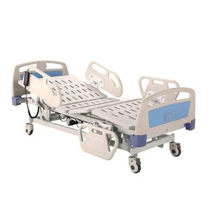 Cama de Hospital Manual de Tres Funciones con Barandilla de ABS para Uso Hospitalario - Product Image 3