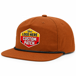 Casquette Snapback 5 Panneaux Personnalisée avec Logo Brodé et Bord Plat – Vente en Gros Fabricant Vietnamien OEM ODM Usine VN - Product Image 4