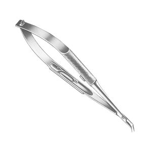 High-Selling WARSAW MEDICAL Angled Micro-Needle Holder Reusable Suture ISO / CE Certified Instruments | needle holder - Product Image 3