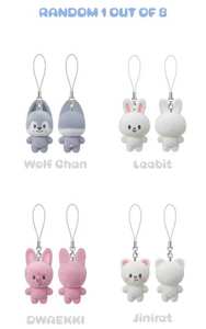 Stray Kids STAY in Our Little House (SKZOO SECRET MINI CHARM) Livre électronique K-Pop (CD) Papier Plastique Langue Coréenne Tous âges - Product Image 4