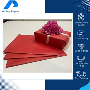 Professional Manufacturer of Colored <b>Tissue</b> <b>Paper</b>-Recyclable Wood Pulp Single Side Coating 18-80 GSM Gift Packaging <b>Paper</b> - Product Image 3