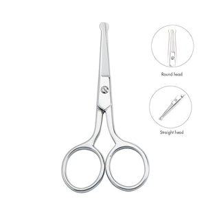 Ciseaux à ongles en acier inoxydable allemand, pointe extra fine, ciseaux courbés pour les cuticules, ciseaux pour couper les ongles, beauté des doigts et des orteils - Product Image 6