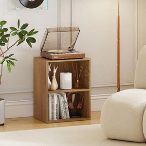 ชั้นวางหนังสือแบบเปิด 2 ชั้น พร้อมชั้นวางปรับได้ 5 ระดับ - Product Image 2