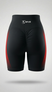 Shorts Booty Scrunch pour femmes, taille haute, streetwear, entraînement, fitness, cyclisme, yoga, sans couture, respirant, séchage rapide, nylon/coton - Product Image 4