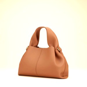 Bolso de Hombro Royaa de Cuero Genuino, Estilo Nube, Suave, Minimalista, Tipo Dumpling, Estilo Hobo, de Diseñador, Portátil para Viajes - Product Image 1