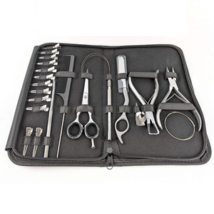 Kit d'application d'extensions capillaires, ensemble complet d'outils de beauté pour les stylistes professionnels - Product Image 3