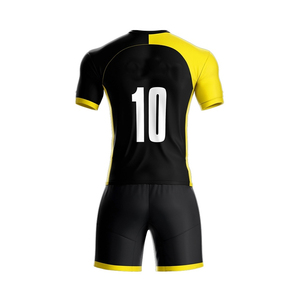 Conjunto de Ropa de Fútbol Personalizada, Camiseta y Pantalones Cortos Transpirables y Ligeros para Entrenamiento y Partidos, Proveedor de Fábrica OEM Global - Product Image 4