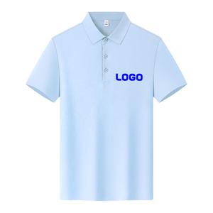 Haute qualité 200gsm 90% coton 10% Spandex 100S mercerisé Premium affaires Polo Golf chemise pour hommes femmes Logo personnalisé broderie - Product Image 1