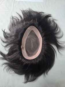 วิกผมและผมต่อสำหรับผู้ชาย 100% HD Remy Hair ฐานโมโนฟิลาเมนต์ ผมดิบจากบังกลาเทศ Taz Hair BD - Product Image 5