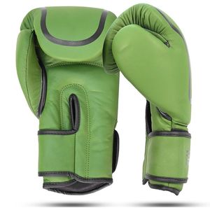 Gants de boxe en cuir synthétique pour l'entraînement au MMA, au Muay Thai, au kickboxing et aux sacs de frappe, avec sangle Velcro – Vente en gros - Product Image 4