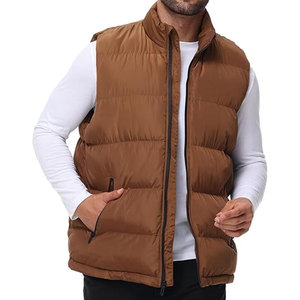 Chaleco Acolchado para Hombre, Chaqueta de Invierno, Chalecos Cálidos y Ligeros sin Mangas para Exteriores - Product Image 3