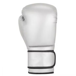 Gants de boxe professionnels à prix d'usine, vente chaude, logo personnalisé, gants d'entraînement en PU avec bandage de maintien pour hommes - Product Image 2