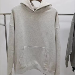 Sudaderas con Capucha para Hombre, Manga Corta, Diseño Sólido, 100% Algodón, Tejido de Punto, Corte Holgado, Ecológicas, 240g, Secado Rápido y Transpirables - Product Image 3