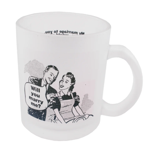 Taza de Café Personalizada, Taza de Café con Impresión Personalizada, Taza de Café con Logotipo Personalizado, Taza de Café de Vidrio Impresa, Taza de Café Esmerilada - Product Image 2