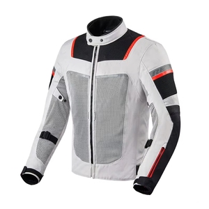 Vestes pour hommes, design personnalisé avec protection, pour la moto et les courses automobiles, épaisseur standard, couleur unie. - Product Image 1