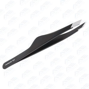 Pinzas Profesionales de Acero Inoxidable con Punta Inclinada y Puntiaguda, Pinzas de Cejas de Alta Calidad para Mujeres y Hombres - Product Image 6