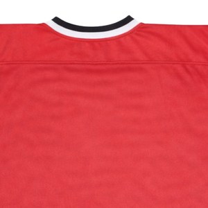 Maillot de hockey sur glace personnalisé rouge par sublimation, uniforme de hockey professionnel respirant, maillot de hockey athlétique pour homme, équipement d'équipe prêt pour le match - Product Image 6