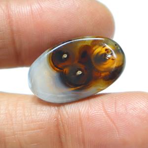 Piedra Preciosa Natural de Ágata Sulemani Aqeeq, Cabujón de Ágata con Rayas, Piedra Suelta Lisa, Proveedor Mayorista de Piedras para Joyería - Product Image 3