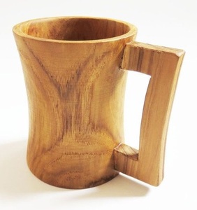 Solid Wood Coffee <b>Mug</b> Handmade Natural Wooden Cup Rustic Design Eco Friendly Drinking <b>Mug</b> for Tea Coffee - Product Image 4