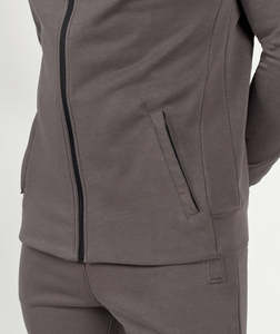 ชุดวอร์มกีฬาผู้ชายสไตล์วินเทจ ผ้าพิมพ์ลาย ระบายอากาศได้ดี ทรงเข้ารูป เหมาะสำหรับฤดูหนาว ผลิตจากโพลีเอสเตอร์ 100% แห้งเร็ว - Product Image 3