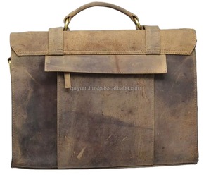 Wholesale Luxury Crazy Horse Leather <b>Bag</b> for Men High Quality Genuine Leather Satchel Laptop Messenger <b>Bag</b> Light Weight - Product Image 6