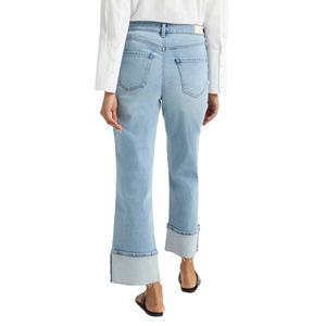 Jeans de Mezclilla Tejida Lavada de Color Sólido para Mujer, Orientados a la Exportación, Transpirables, de Primera Calidad, Ecológicos, de Secado Rápido, Diseño Personalizado - Product Image 6