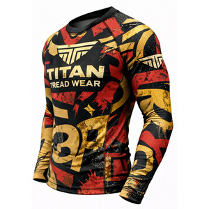 Premium Quality Eco-Friendly Rashguard for Men and Women-UPF50+ Breathable Quick Dry for <b>Surfing</b> Swimming & Fitness Training - Product Image 2