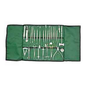 MEDZORA SURGICAL MS-6018 Kit d'instruments chirurgicaux dentaires orthodontiques certifié MEPS, 26 pièces, en acier inoxydable allemand, pour implantation manuelle - Product Image 1