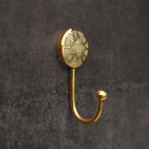 Brass Hook Holder Used For Bathroom Bedroom Coat Towel Hanging Hook Best Prices & Gold Plated Brass Hook Hanger - Product Image 2