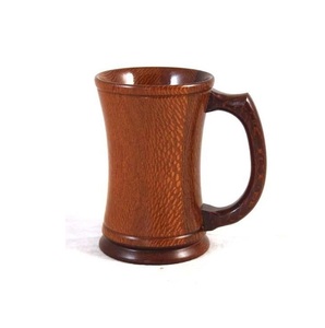 Wooden <b>Mug</b> Handmade Natural Solid Wood Coffee Cup Rustic Style Eco Friendly Drinking <b>Mug</b> for Tea Coffee Milk - Product Image 3