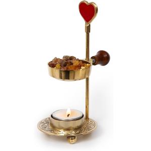 Quemador de Incienso en Forma de Corazón para Carbón y Velas - Product Image 4