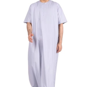 Vêtements musulmans, style arabe, thobe jubba pour hommes, vente en ligne, nouveau design, dernière mode, jubba thobe pour hommes - Product Image 1