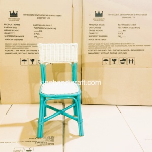 Handmade Rattan Rental Kids <b>Chair</b> Natural <b>Cane</b> Kids Furniture for Event Rental Business OEM Wholesale Manufacturer - Product Image 3