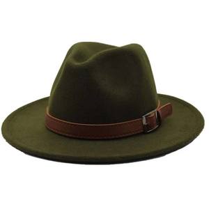 หมวกเฟโดร่าแฟชั่นผ้าโพลีเอสเตอร์สำหรับผู้ชาย สไตล์ลำลอง รับทำโลโก้ ขายส่ง หมวกเฟโดร่า 100% หมวกเฟโดร่าฤดูร้อน แฟชั่นลำลอง น้ำหนักเบา - Product Image 2